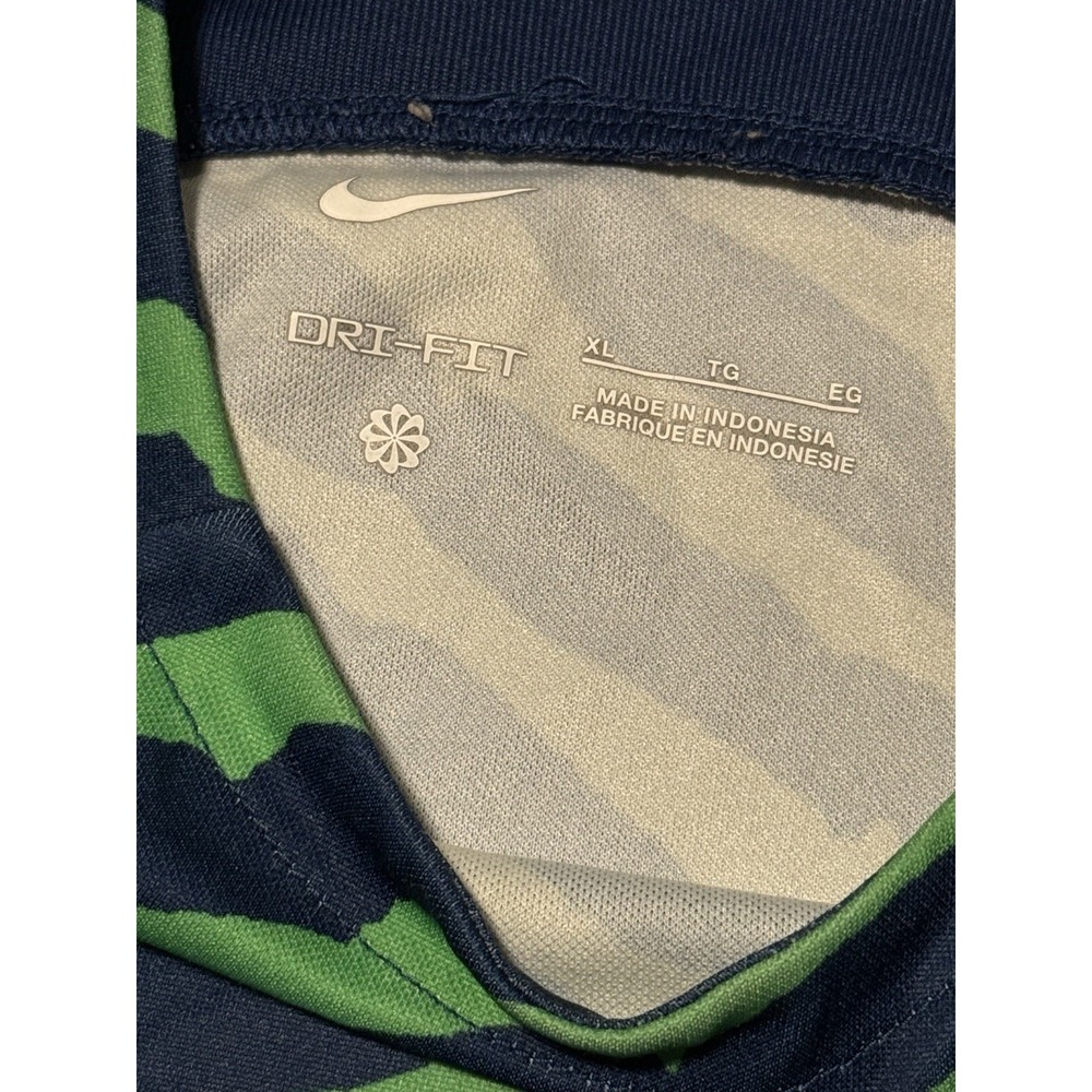 Nike Dri-Fit Brazil‎ National Team 2022/23 Pre-Match Jersey Shirt Youth XL - Picture 6 of 11